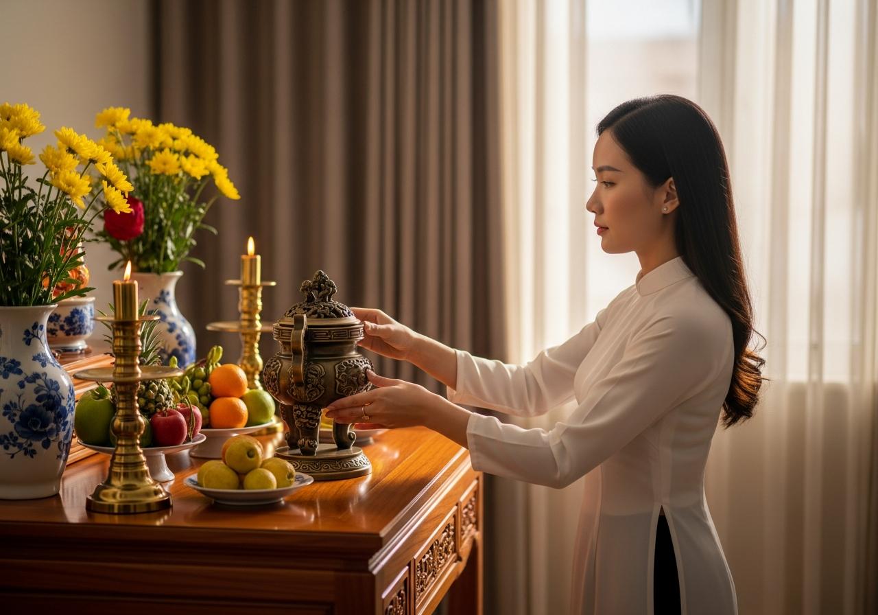 Vị trí đặt bát hương