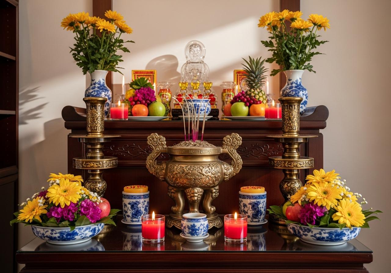 7 Lưu ý vàng để đặt bát hương chuẩn phong thủy, tránh phạm đại kỵ